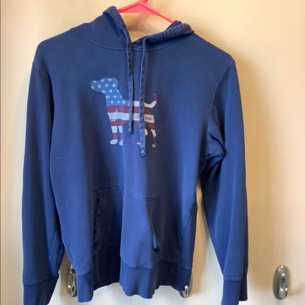 Medium life is good sweatshirt